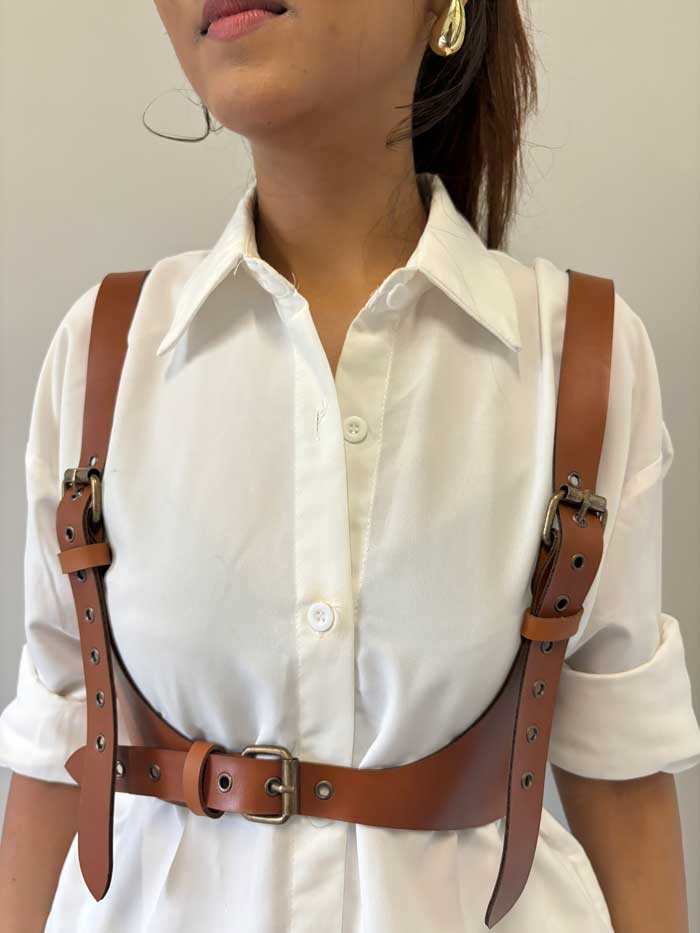 Minimalist Tan Harness