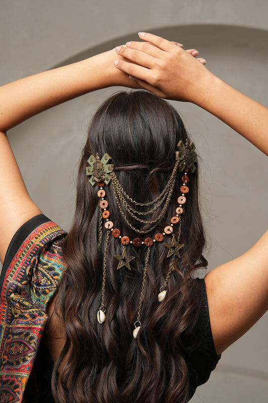Boho Starfall Hair Chain