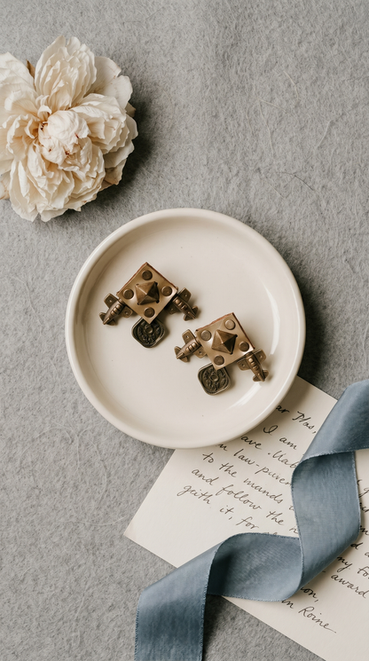 Golden Scoop Earrings